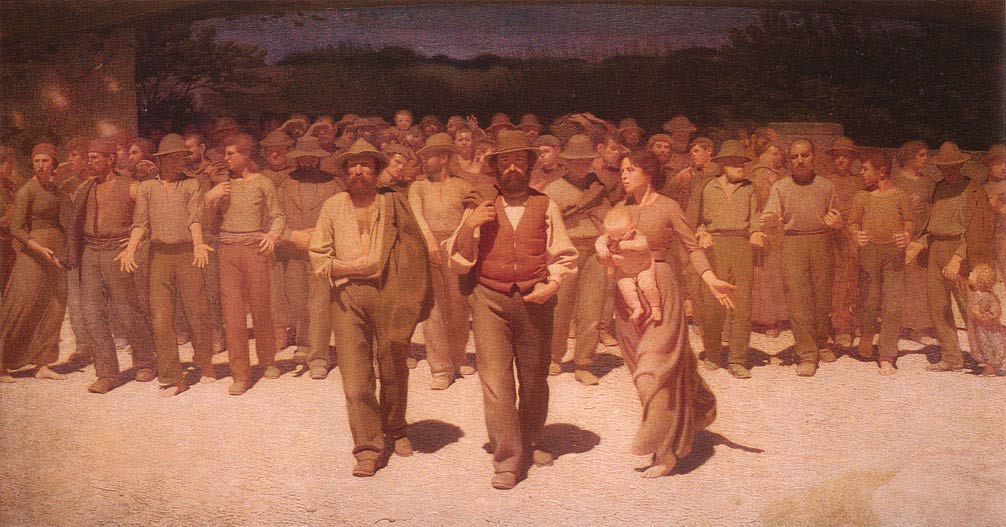 Pellizza da Volpedo, Il quarto stato, 1901