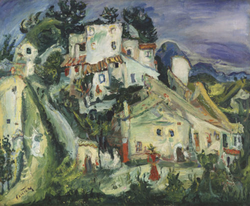 Soutine, Paesaggio, 1924, Philadelphia Museum of Art, Stern Collection, 1963
