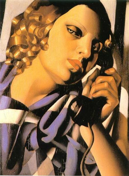 Lempicka, telefone, 1930